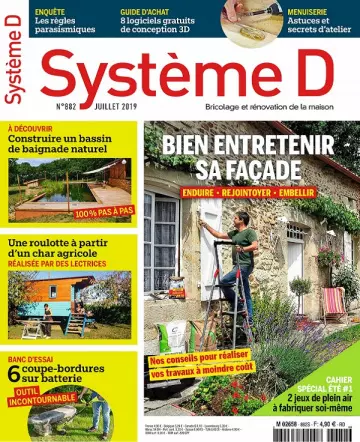 Système D N°882 – Juillet 2019