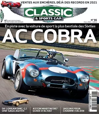 Classic et Sports Car N°96 – Mars 2021