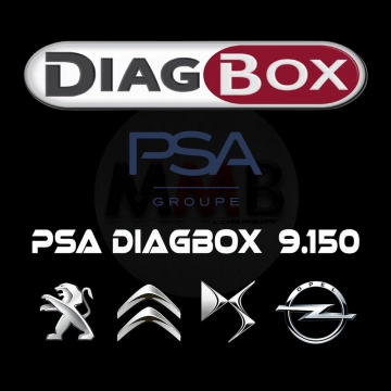 PSA DIAGBOX v9.186 VMWare Machine Virtuelle