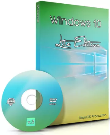 WINDOWS 10 ÉDITION V3 LITE X64